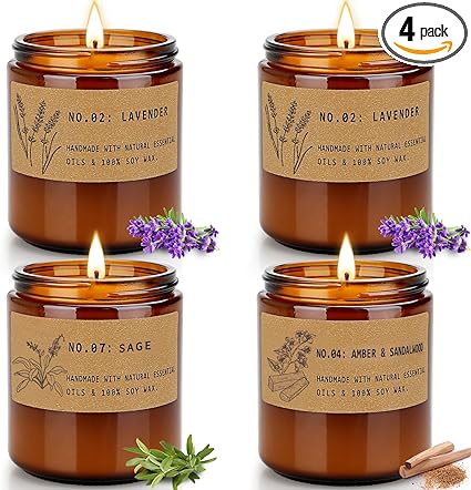 Artisanal Scented Candle Set