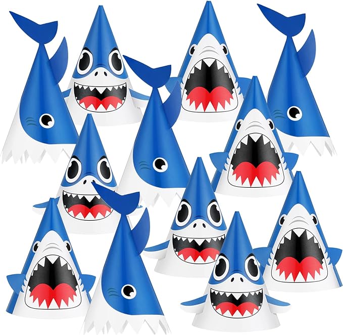 Baby Shark Party Hats