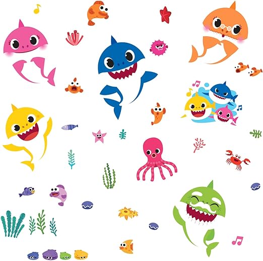 Baby Shark Wall Decals