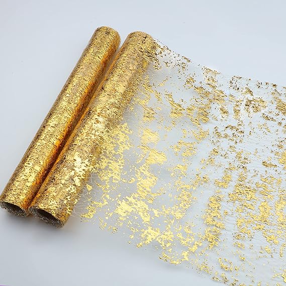 Gold Glitter Table Runner