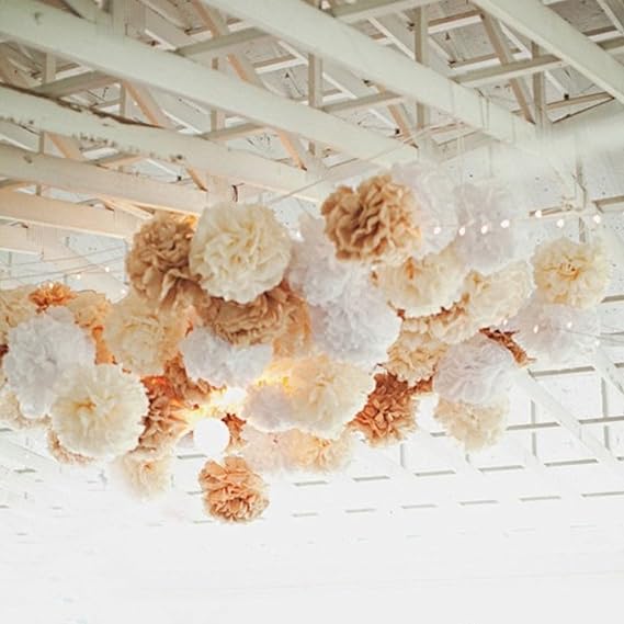 Hanging Pom Poms