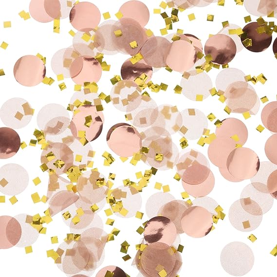 Gold and Silver Confetti