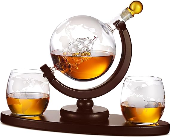 Personalized Whiskey Decanter Set