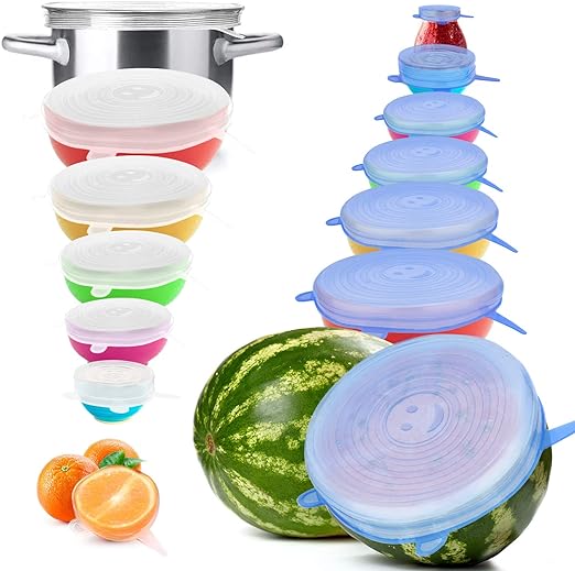 Reusable Silicone Stretch Lids