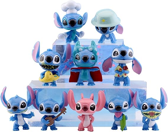 Stitch Cake Topper Set