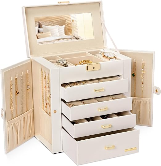 Stylish Watch and Jewelry Box