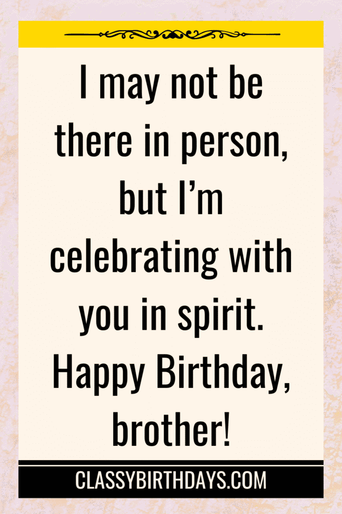 a happy birthday brother card