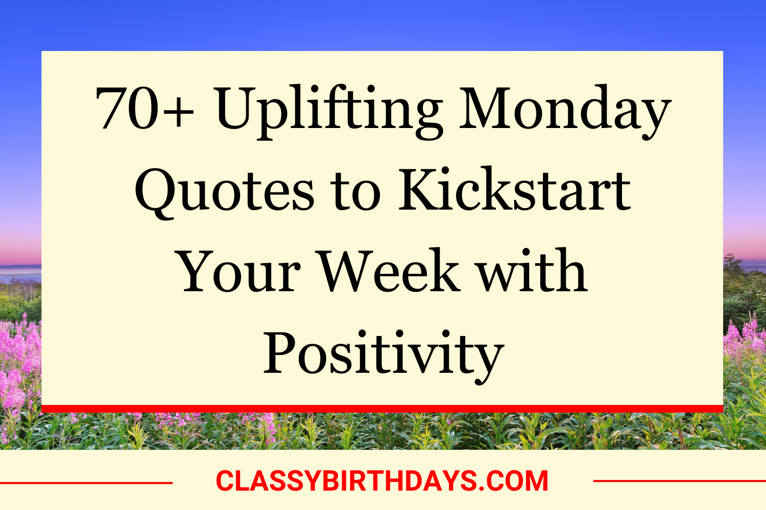 Monday Quotes