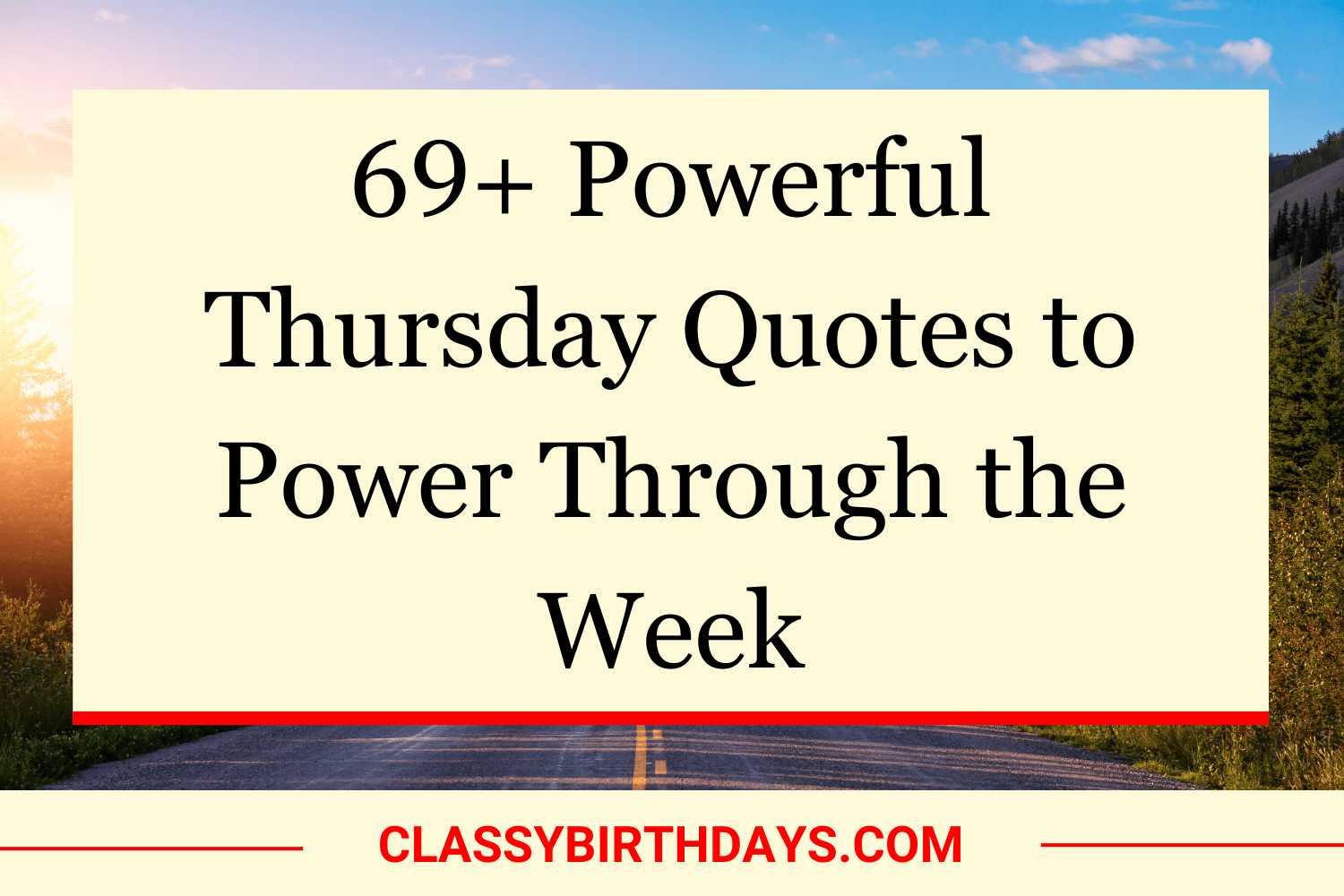 Thursday Quotes