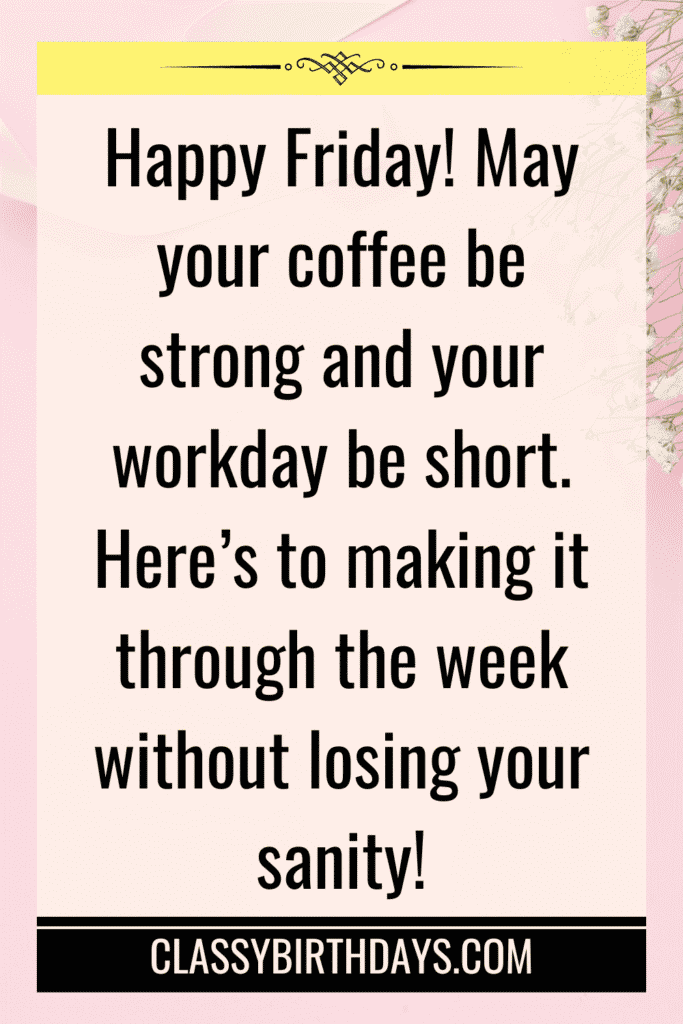 friday quotes about work