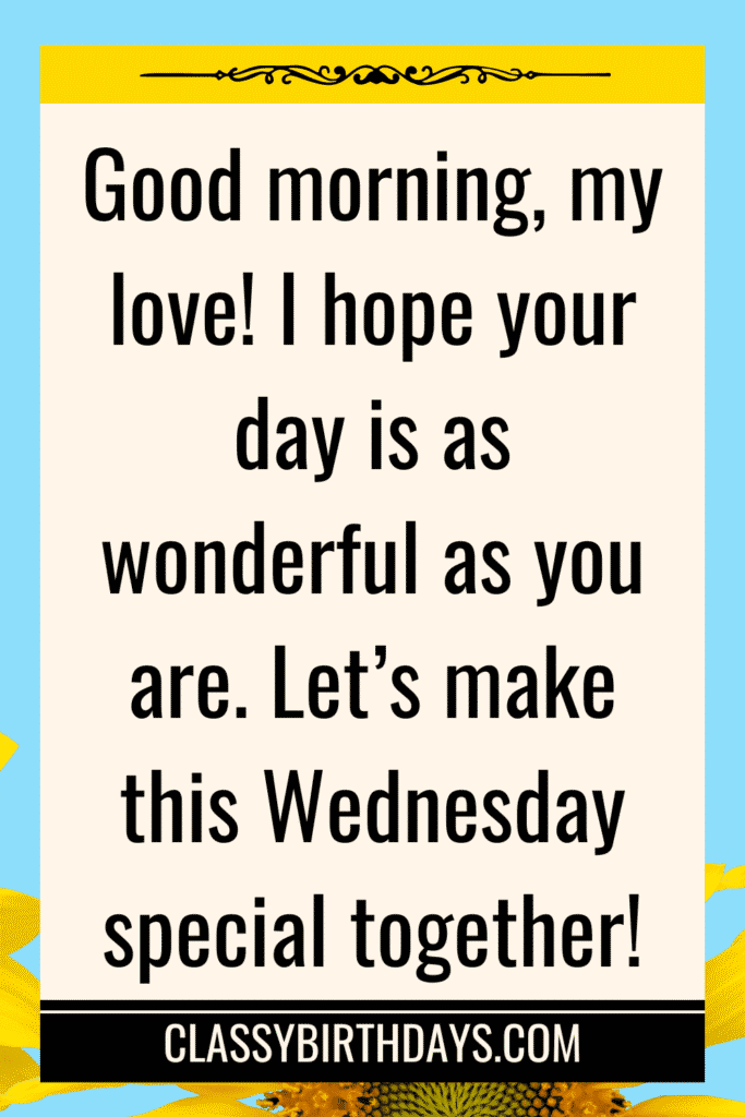 good morning wednesday blessings gif