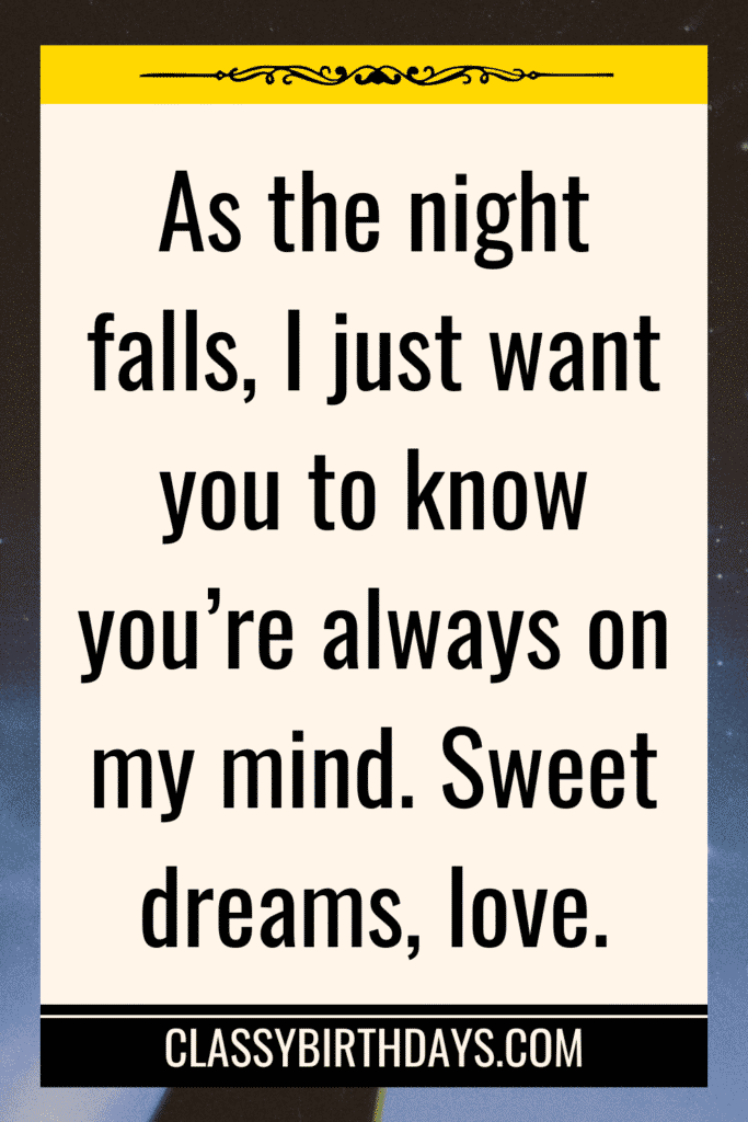 good night quotes for boyfriend