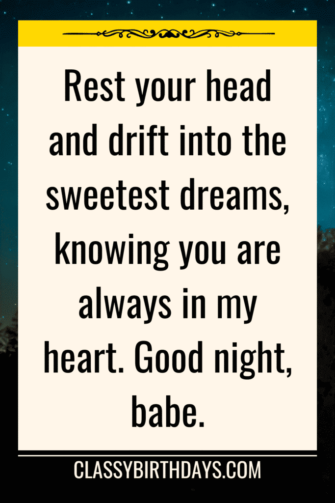 good night quotes for him long distance