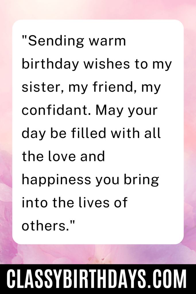 happy birthday sister images with quotes