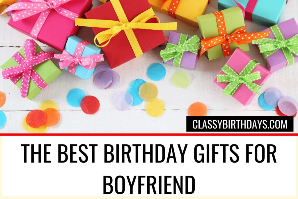 birthday gifts for boyfriend