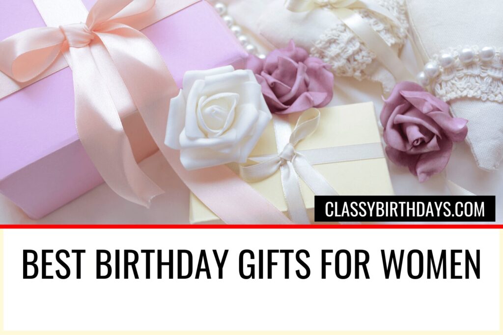 birthday gifts for women